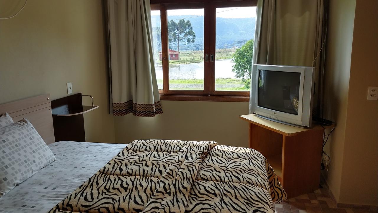 Refugio Do Lago Hotel Lages Bagian luar foto